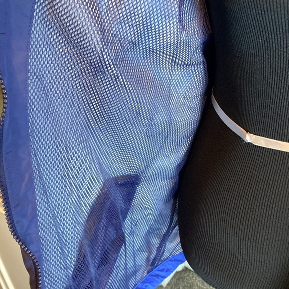 Coleman Weatherproof Blue Jacket Wind & Rain Protection sz L Like New - Picture 13 of 15
